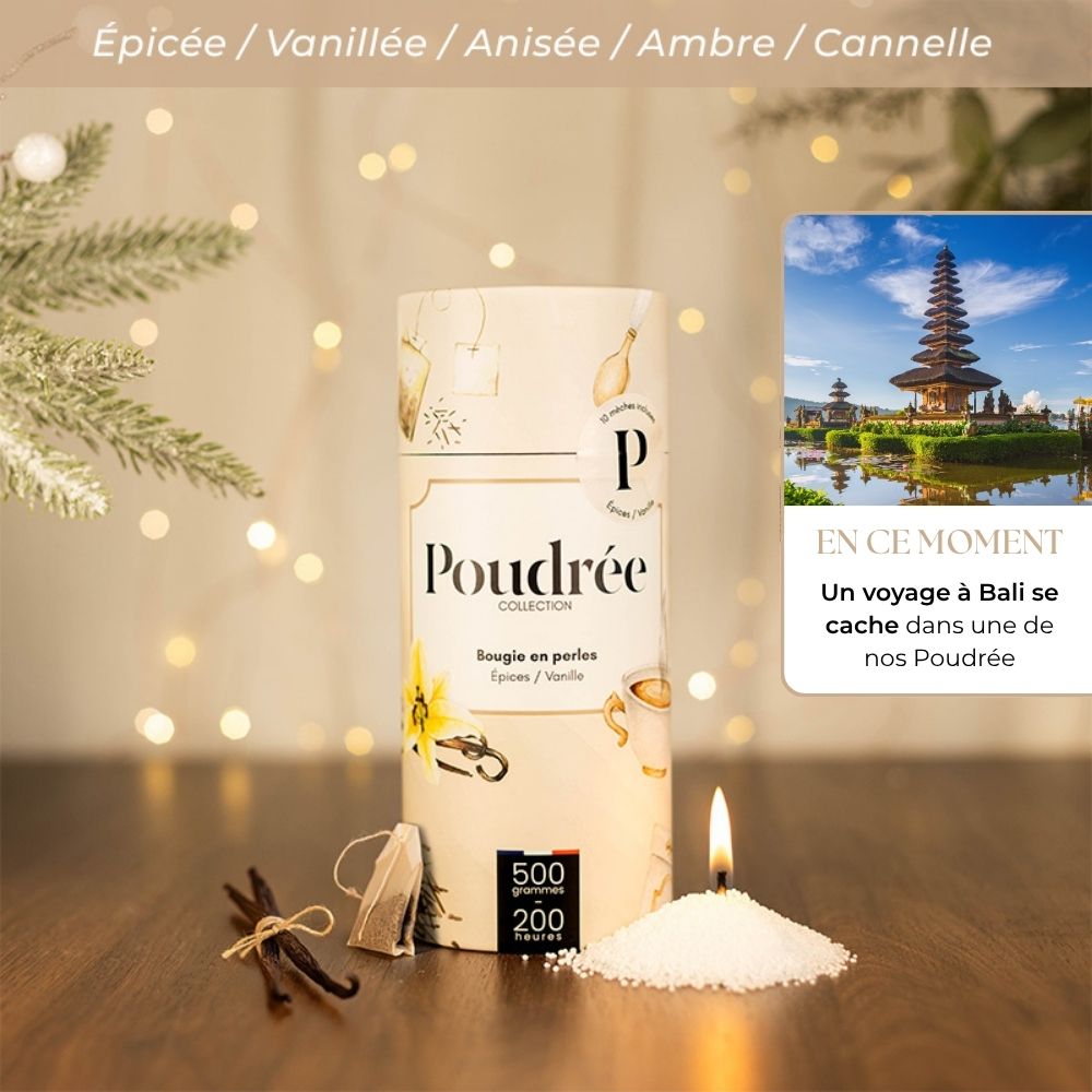 Poudrée Noël - Épices / Vanille