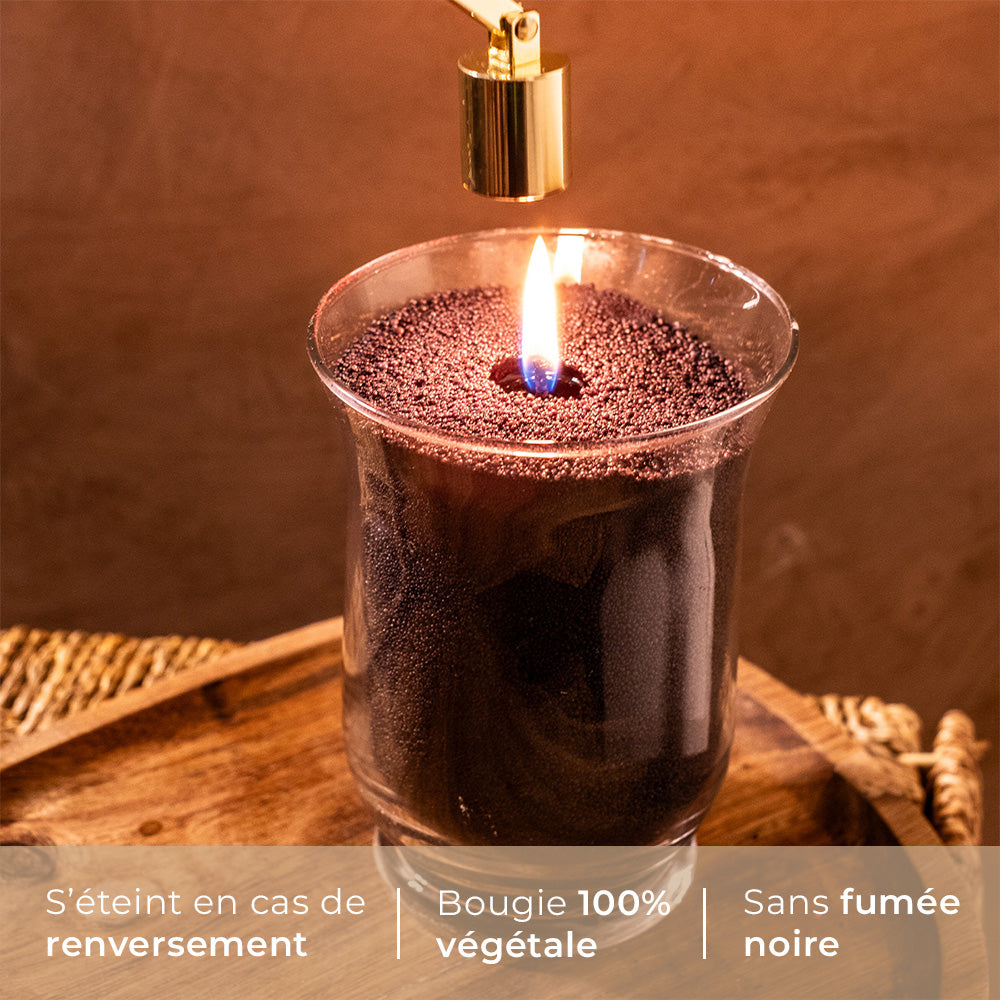 Bougie en perles de cire - 500gr