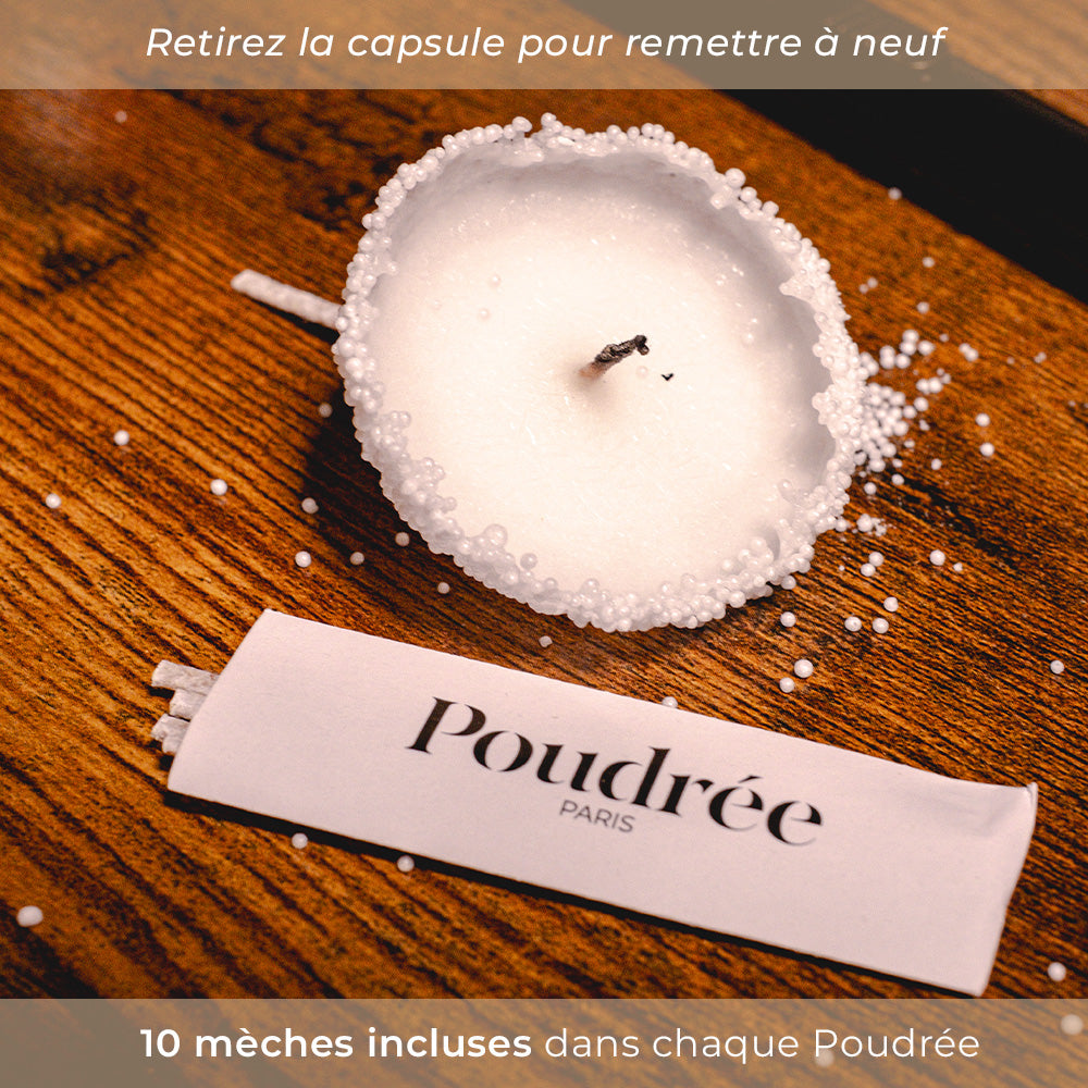 Bougie en perles de cire - 500gr
