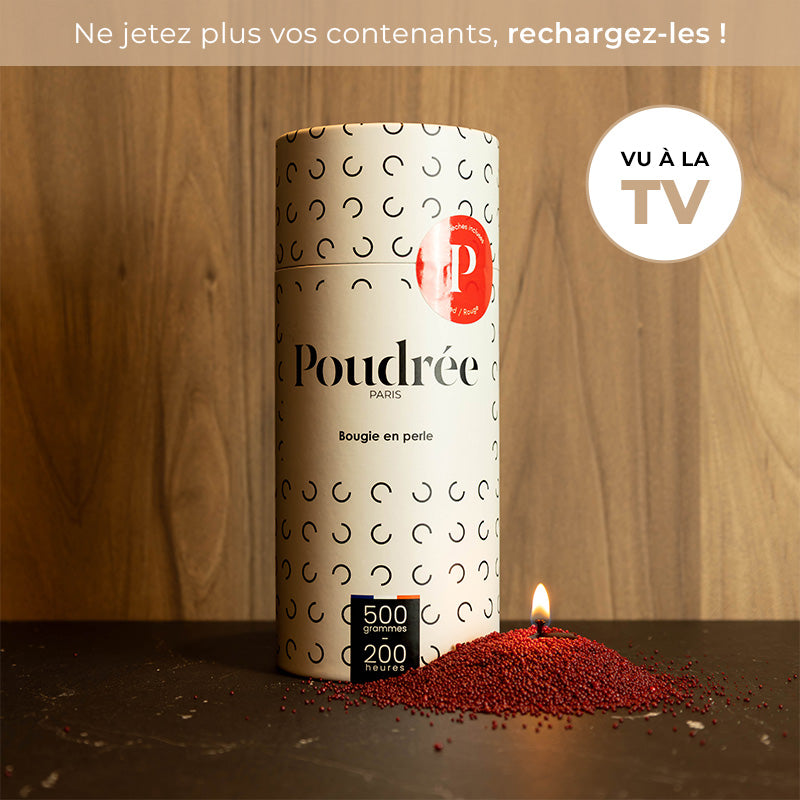 Poudrée non parfumée - Rouge