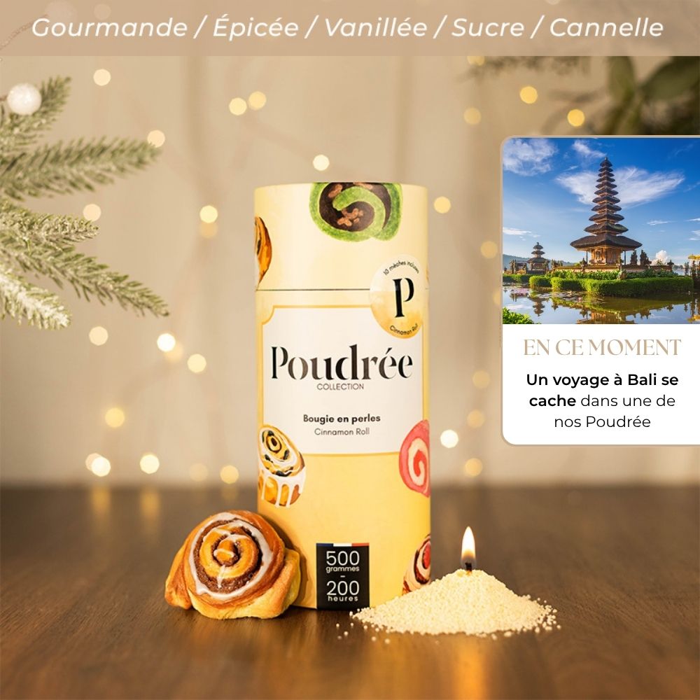 Poudrée Noël - Cinnamon Roll