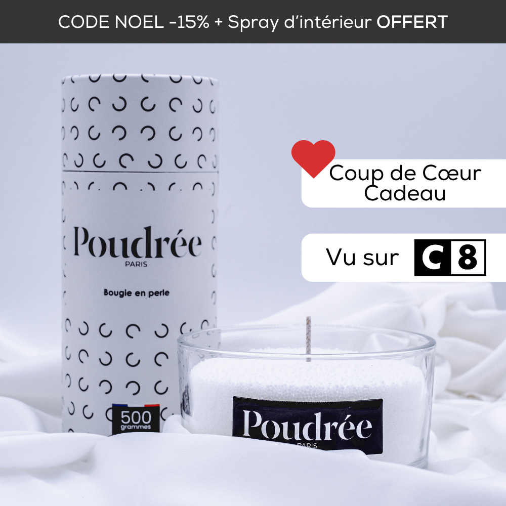 Bougie en perle de cire - 500gr