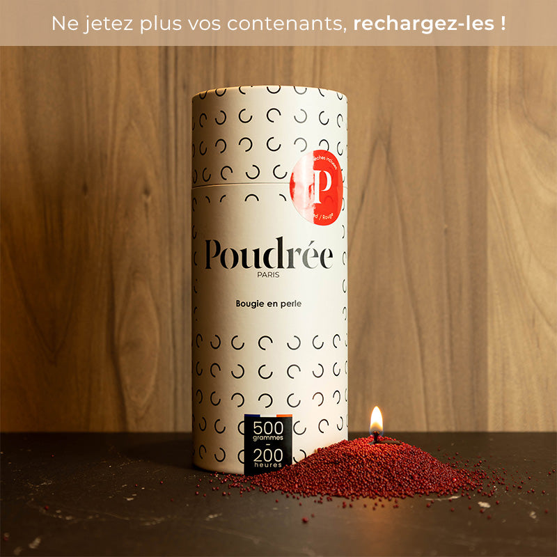 Poudrée à parfumer - Rouge