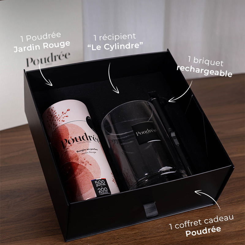 Caja de firmas - Jardín Rojo