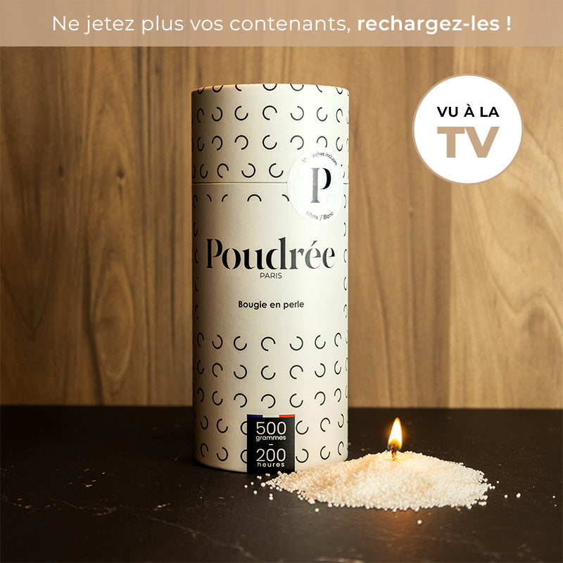 Poudrée non parfumée - Blanc