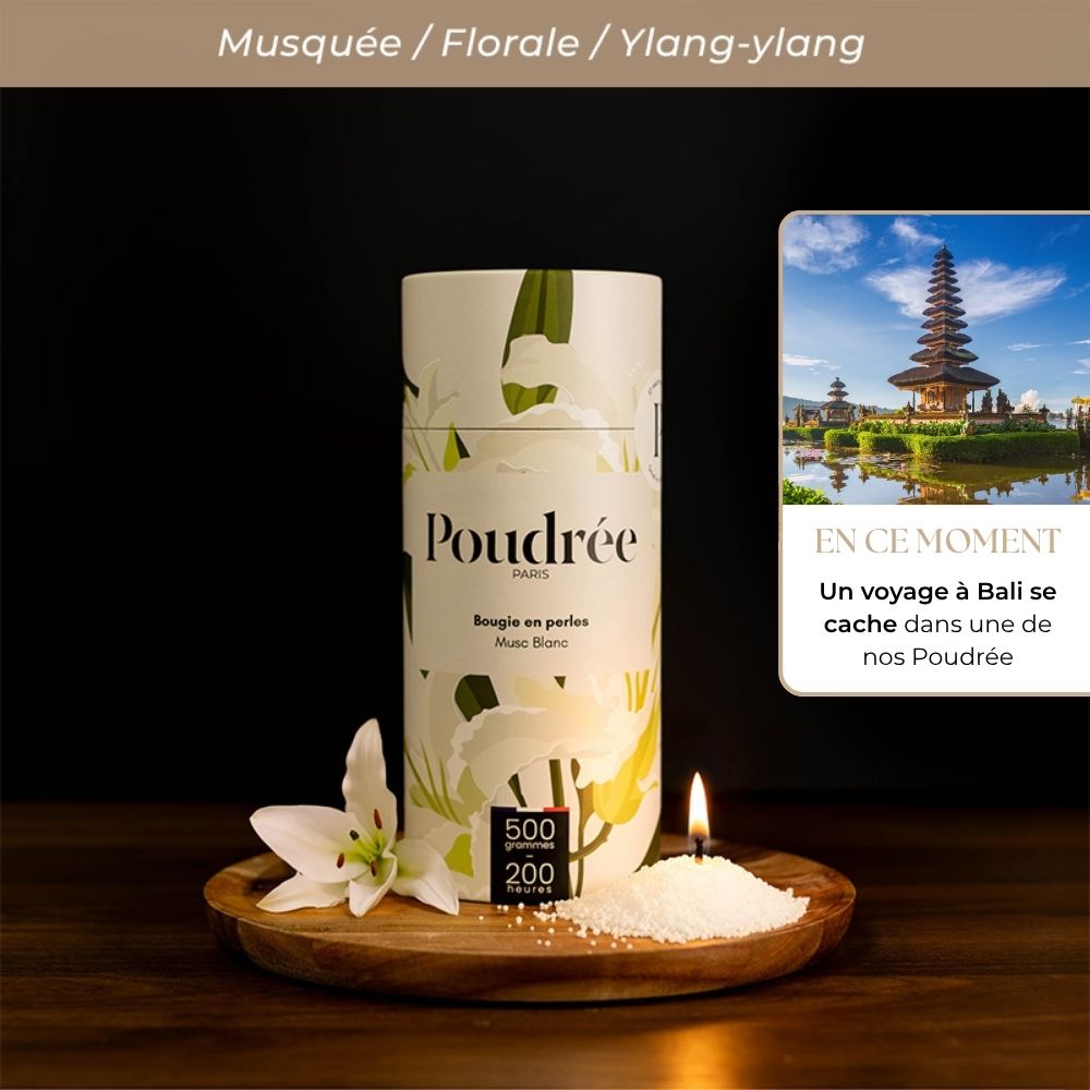 Poudrée Permanente - Musc Blanc