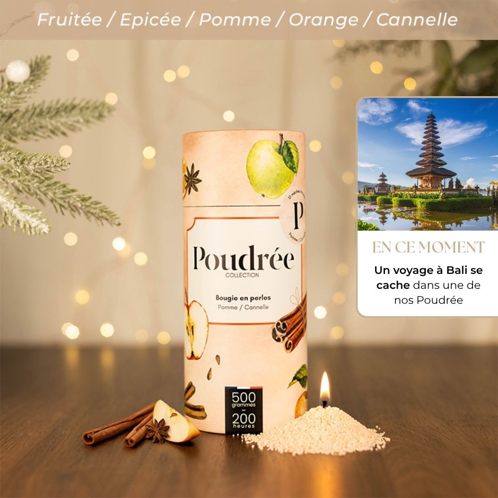 Poudrée Noël - Pomme / Cannelle
