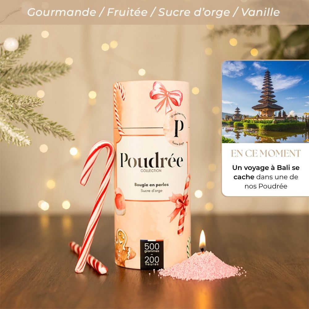 Poudrée Noël - Sucre d'orge