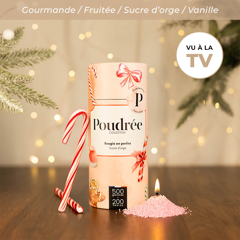 Poudrée Gourmande - Sucre d'orge